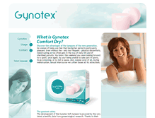 Tablet Screenshot of gynotex.com